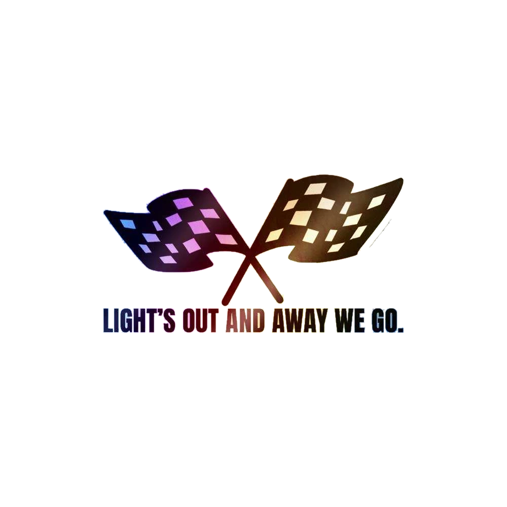 Light's Out And Away We Go Holographic Sticker